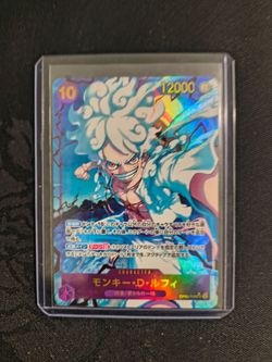 Monkey D Luffy SEC OP05-119 One Piece Card Game Japanese Rare