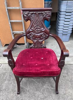 Antique Hubbard and Eldredge Hall Chair