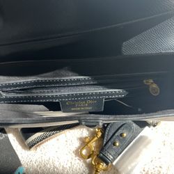 Black Bag With Gold Hardware 