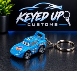 Miniature Race Car Keychain — Independently Modified