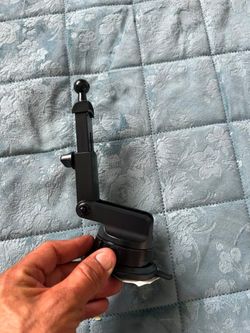 Black Phone Mount with Ball Head /porta celular para auto