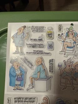 Funny vintage stamps.