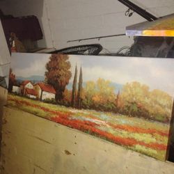 Long Colorful Painting 