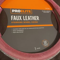 Steering wheel cover