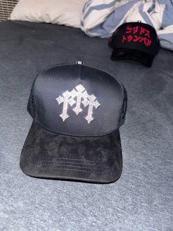 Barbas x Corridos Tumbados Cross Rhinestones Hat