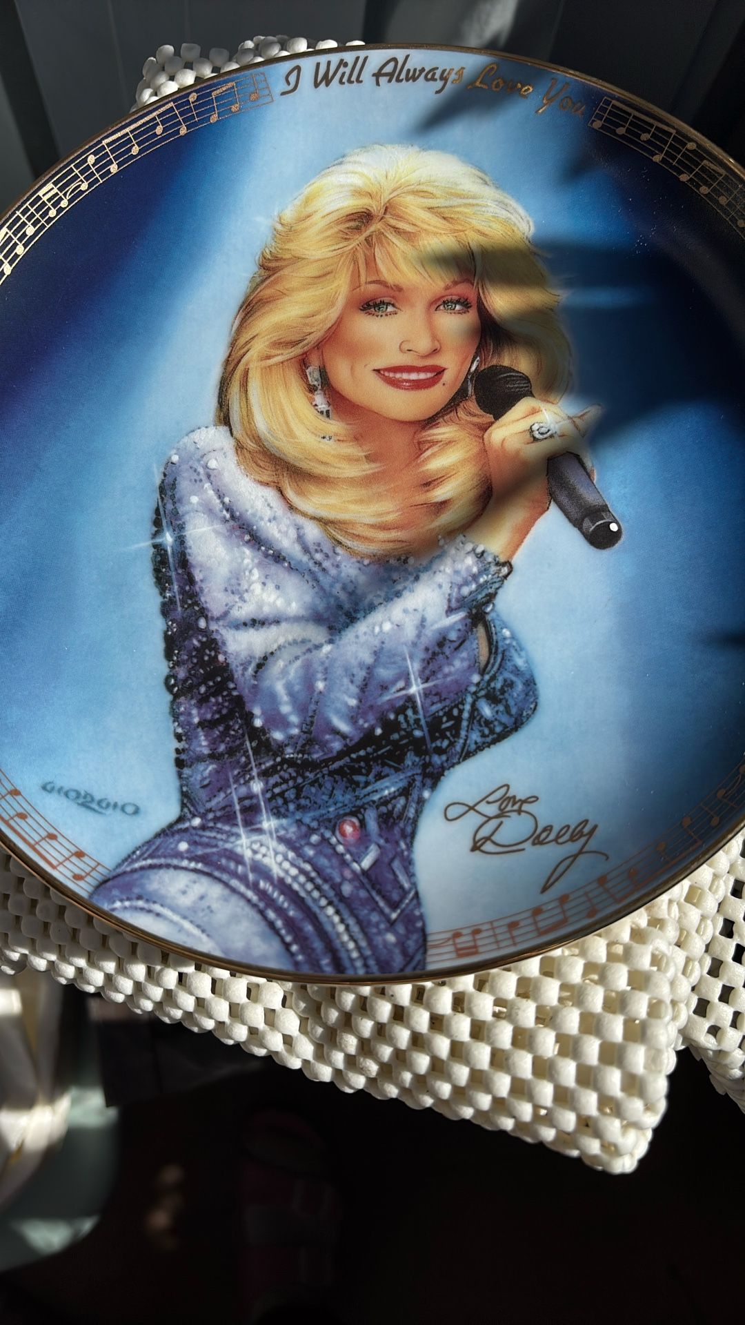 Plate, Collection Dolly Parton