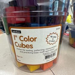 Lakeshore 1" Color Cubes Set 90 Pieces