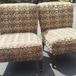 (2) Accent Chairs