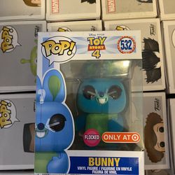Funko POP Vinyl Movies Disney Pixar Toy Story 4 Bunny Flocked Only At Target Exlusive figure 532