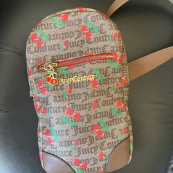 Juicy Couture Brown Cherry Sling Bag 