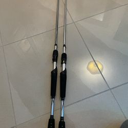 Two Abu Garcia Fishing Rods