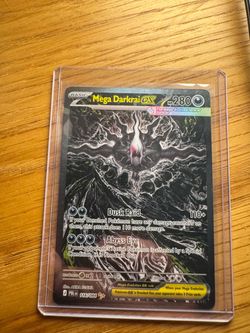 Mega Darkrai ex Pokémon Card 116/084 Secret Rare