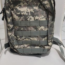 actical Military Camo ACU Hydration Pack Backpack 