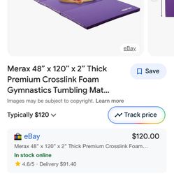 MERAX Gymnastics/Cheer Mat