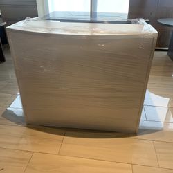 Reception Desk Shell White Gray 48”