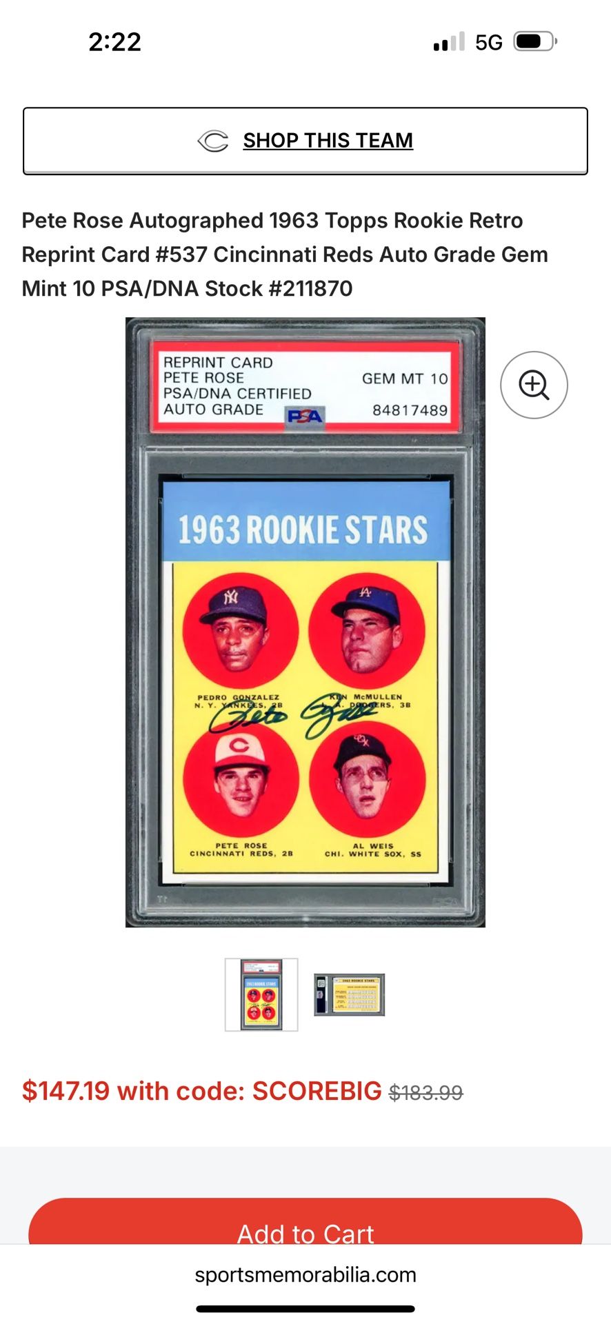 Pete Rose Collection