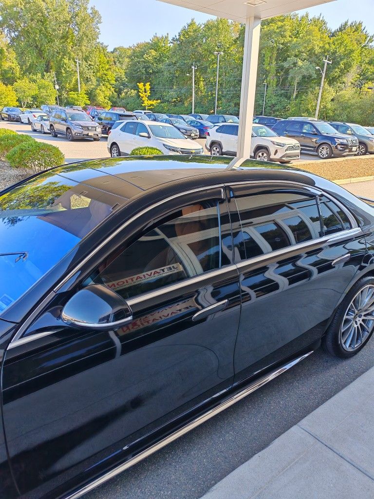 W223 Mercedes Benz S Class S580 S500 Window Rain Guards