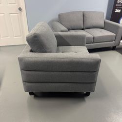 New Sofa, Loveseat and Chair Set