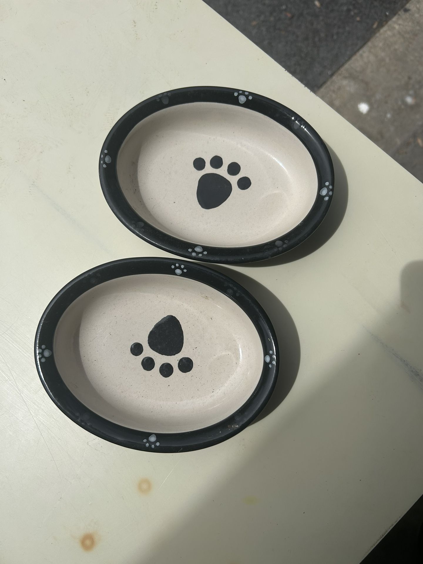Small Dog Food And Water Bowls