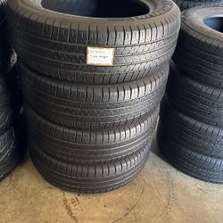 4-used Tires 215/65/17 Michelin For 200.00 Installed. Free Mount And High Speed Balance Included.
