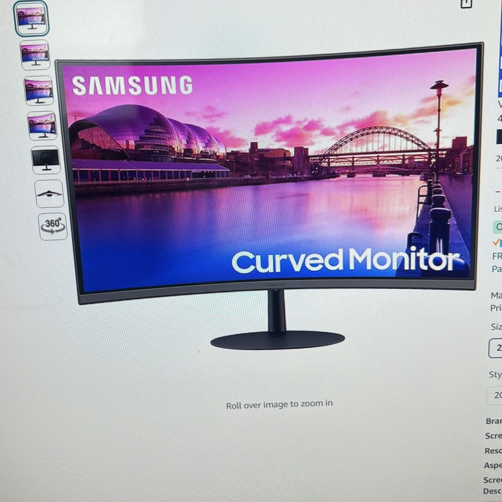 Curve 27 Samsung