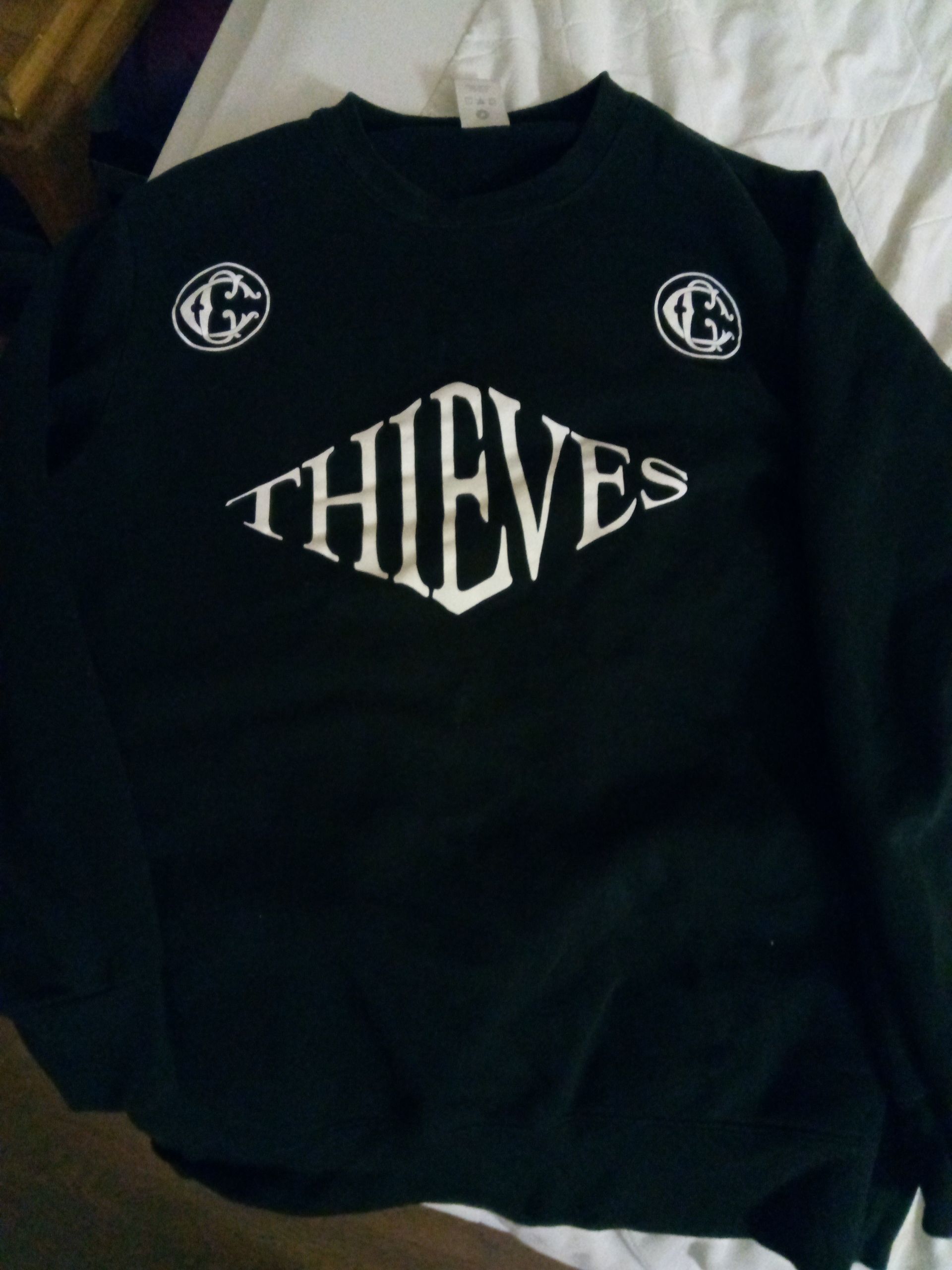 Honor Amongst Thieves Crooks & Castles Men's Crew Neck Size M