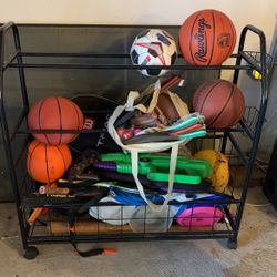Bowl rack I’ve bowls and all sports equipment