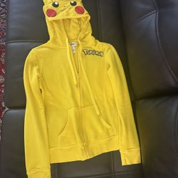 Pikachu Hoodie Size small 