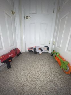Three Og Nerf Guns