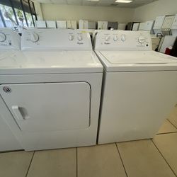 WHIRLPOOL SET WASHER AND DRYER WHITE