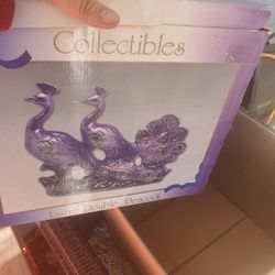 New Peacock Figurine