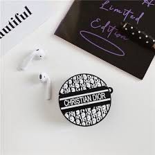 Round Silicone Apple Airpods Cover For 2 and 3 Generation