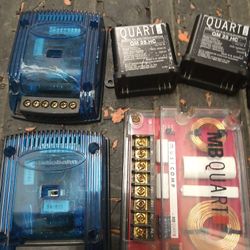 Crossovers MB Court, Polk Audio, Massive Audio, MB Quartz, Autobahn