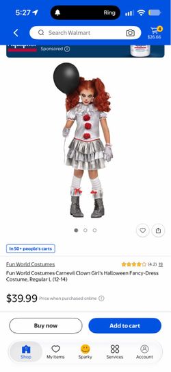 Killer clown girl