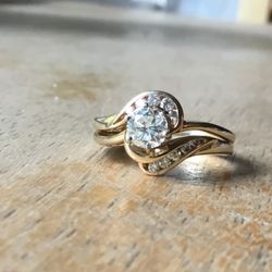 Real Half Carat Diamond Ring  