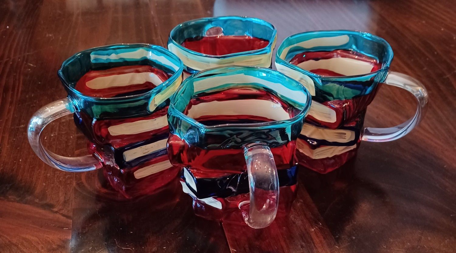 Painted Book Coffee Mugs - 3d