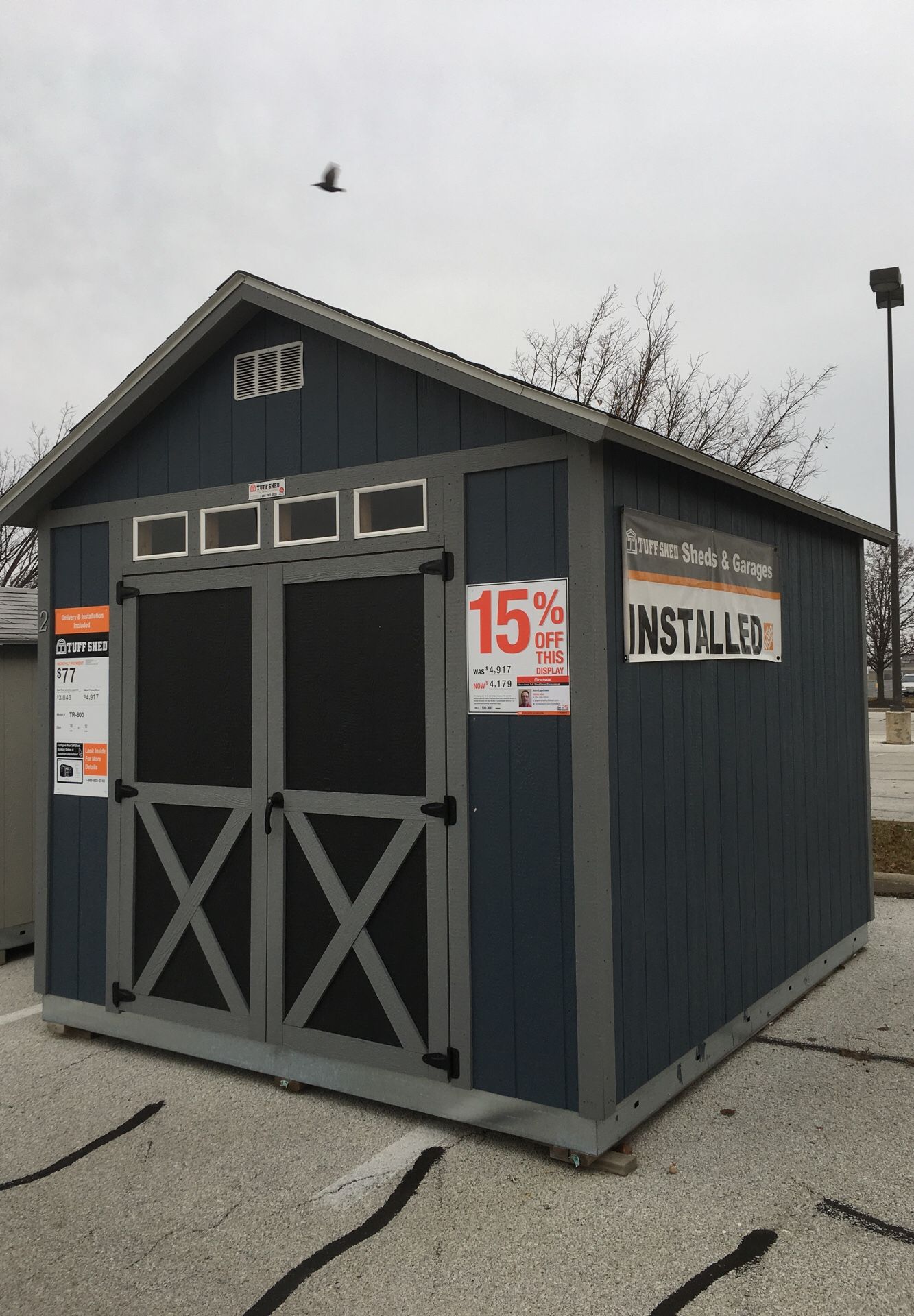 Tuff Shed TR-800 10' x 12'