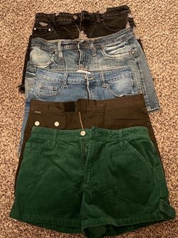Girls shorts and skirt