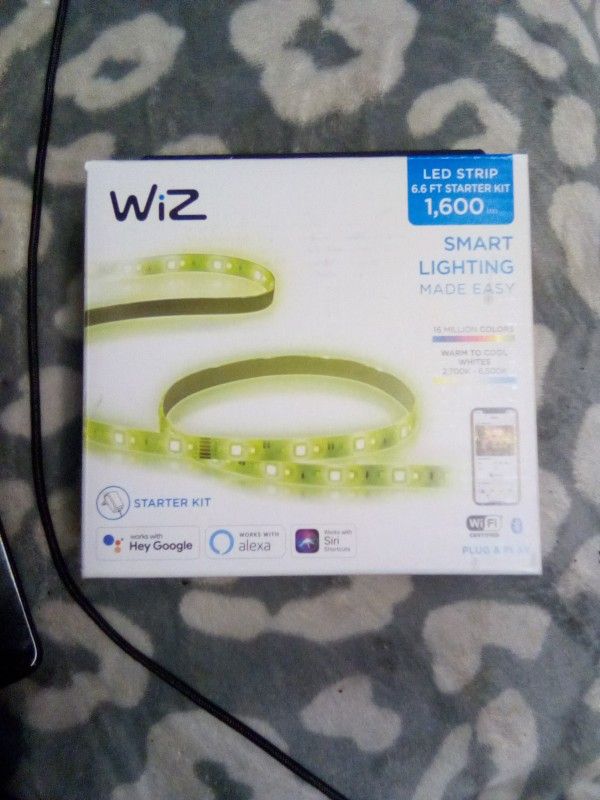 Wiz Smart Lighting Made Easy New In Box Bluetooth Compatible