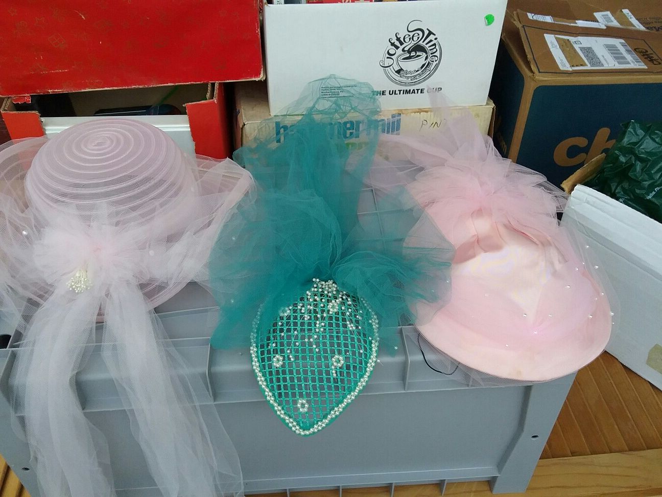 Free 80's style wedding hats