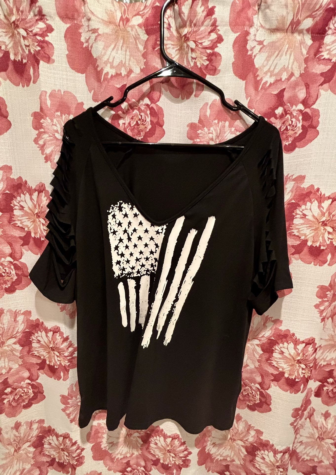 Temu American Flag Shirt-new