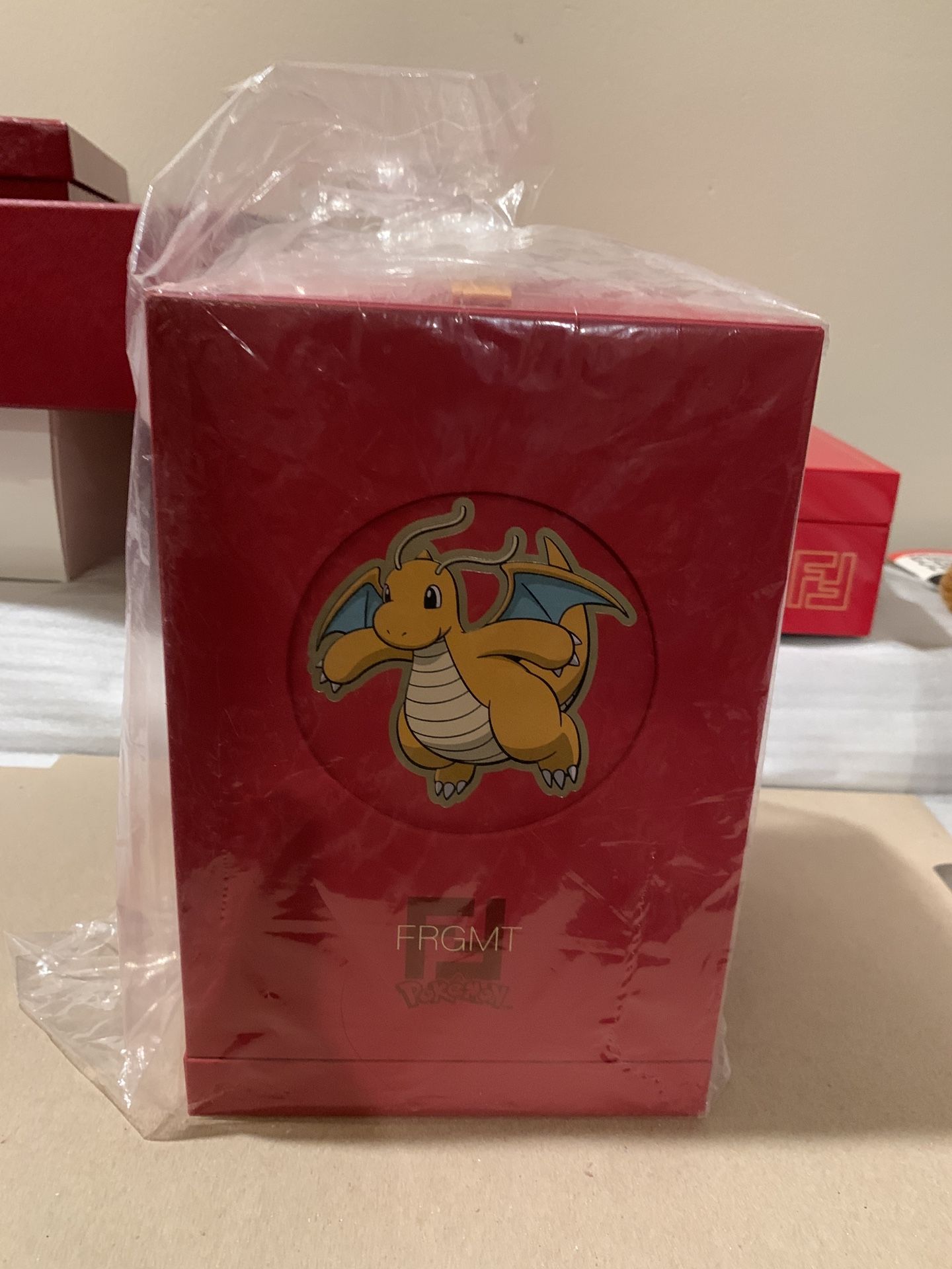 Fendi FRGMT Pokémon Lunar New Year 20x Red Envelope Box Set With Fan -LIMITED EDITION -NEW