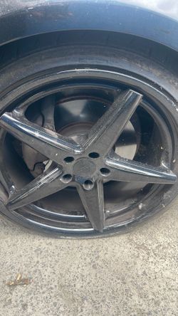 20 inch audi 3 piece rims needs tires