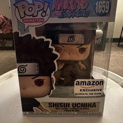 Funko Pop! Naruto Shippuden Shisui Uchiha Amazon (Glow) Exclusive #1659