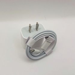 IPHONE Fast Charging Wall Block with Type C to Lightning for iPhone 13/12/Pro/Max/11/XR/SE