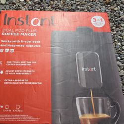 Instant Dual Pod Coffee Maker