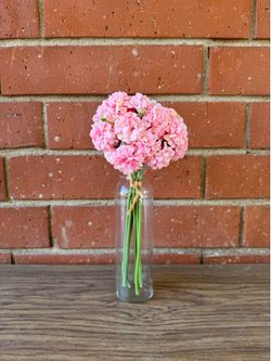 Artificial Flowers Pink Hydreangas Bouquet For Weddings and Events