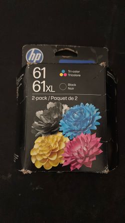 Hp 61xl 2 pack ink carriages