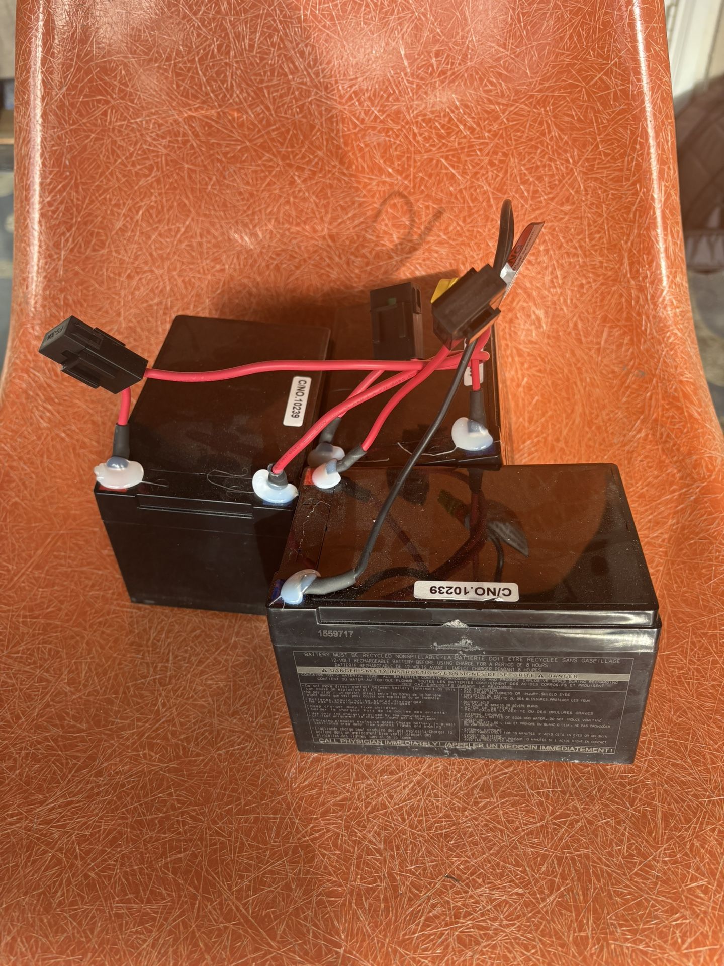 Stock Razor Mx650 Batteries