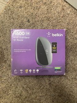 Belkin N600DB WiFi dual band N+ router